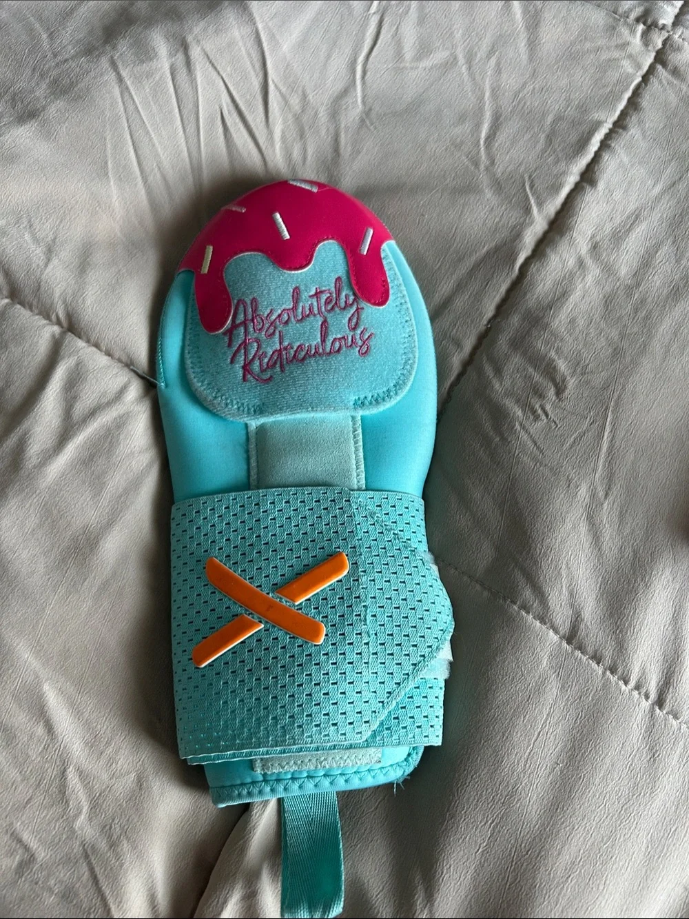 Ice Cream Absolutely Ridiculous Sliding Mitt Baseball